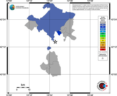 Mappa MCS - territori comuni