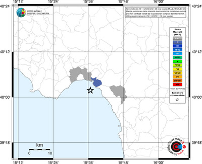 Mappa MCS - territori comunali