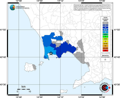 Mappa EMS - territori comunali