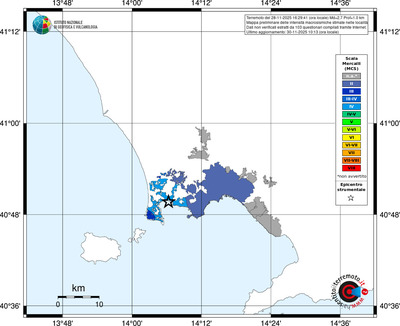 Mappa MCS - territori delle località