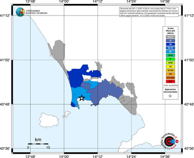 Mappa MCS - territori comuni