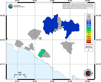 Mappa EMS - territori comuni