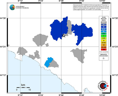 Mappa MCS - territori comuni