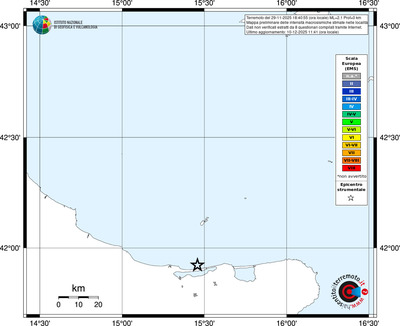 Mappa EMS - territori località