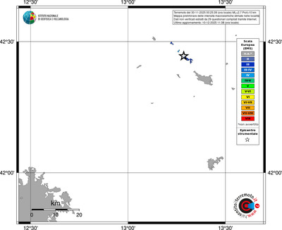 Mappa EMS - territori località