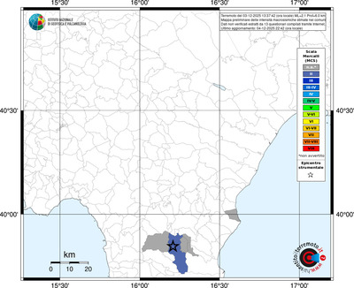Mappa MCS - territori comunali