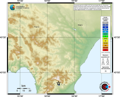Mappa EMS - località