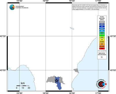 Mappa MCS - territori comuni