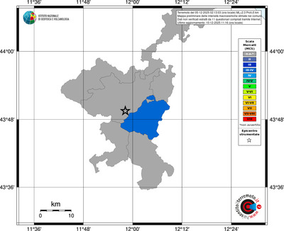 Mappa MCS - territori comuni