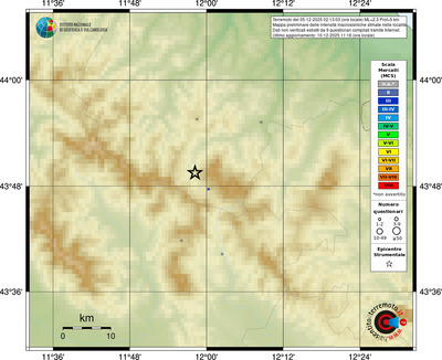 Mappa MCS - località