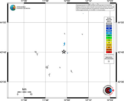 Mappa MCS - territori località