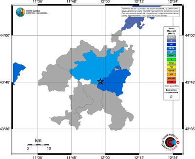 Mappa MCS - territori comuni