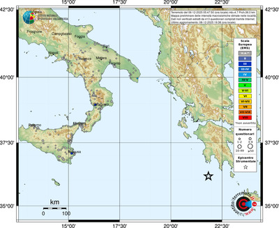 Mappa EMS - località