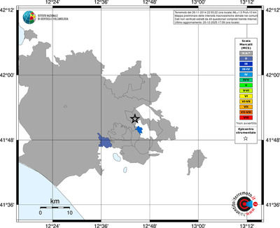 Mappa MCS - territori comuni