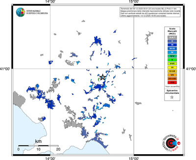 Mappa MCS - territori località