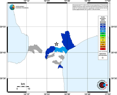 Mappa EMS - territori comuni
