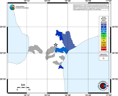 Mappa MCS - territori comuni
