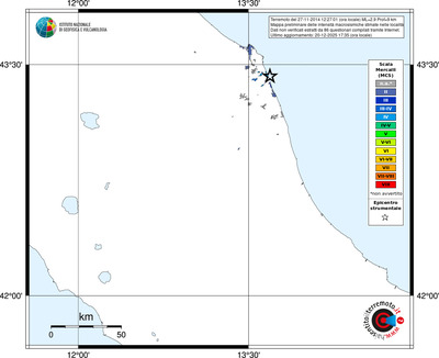 Mappa MCS - territori località