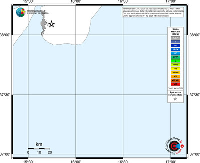 Mappa MCS - territori località