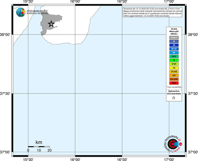 Mappa MCS - territori comuni