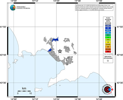 Mappa EMS - territori località