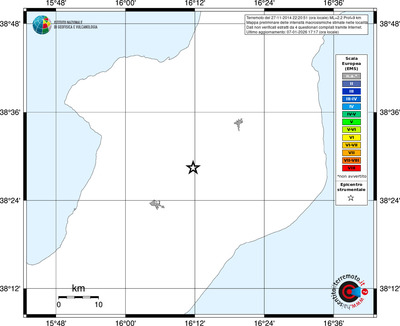 Mappa EMS - territori località