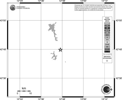 Mappa MCS - territori località