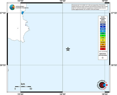 Mappa EMS - territori località