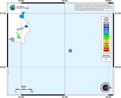 Mappa MCS - territori comuni