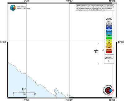 Mappa MCS - territori località