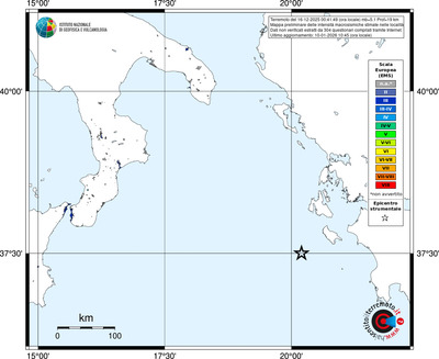 Mappa EMS - territori località
