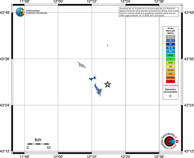 Mappa MCS - territori località