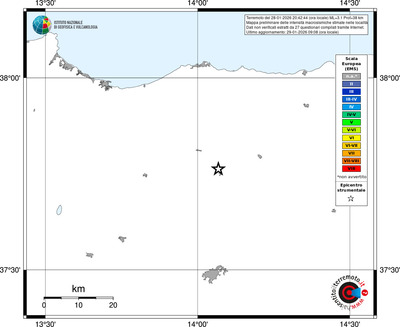 Mappa EMS - territori località