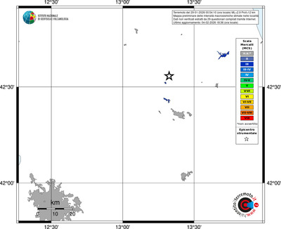 Mappa MCS - territori località