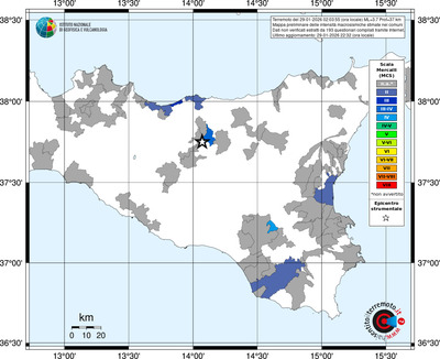 Mappa MCS - territori comuni