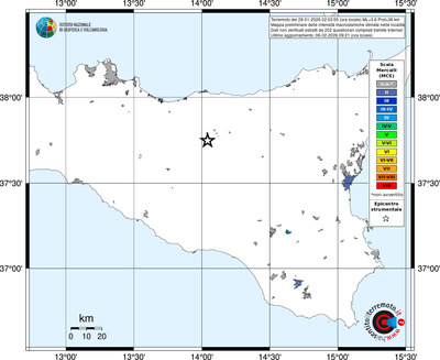 Mappa MCS - territori località