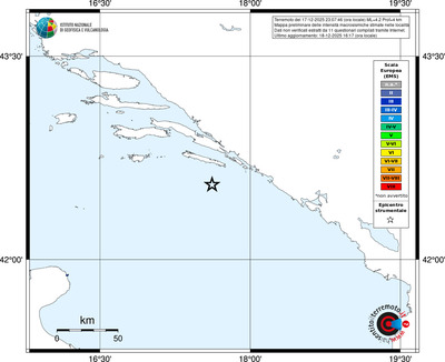 Mappa EMS - territori località