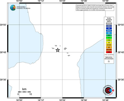 Mappa EMS - territori località