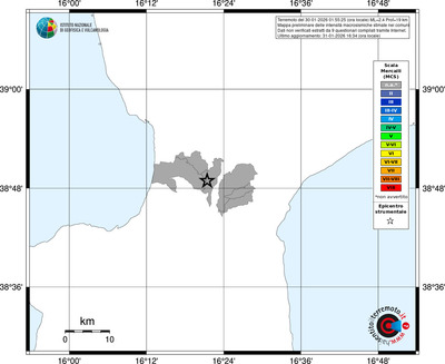 Mappa MCS - territori comuni