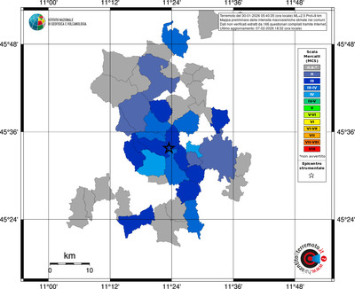 Mappa MCS - territori comuni