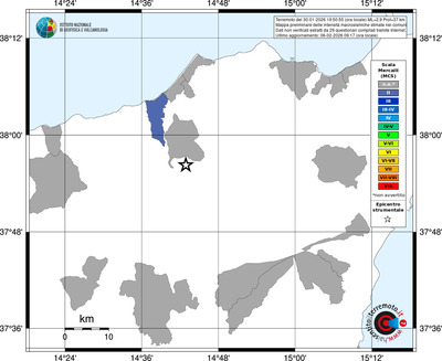 Mappa MCS - territori comuni
