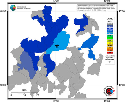 Mappa MCS - territori comuni