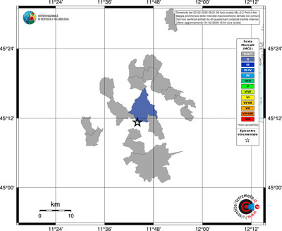 Mappa MCS - territori comuni