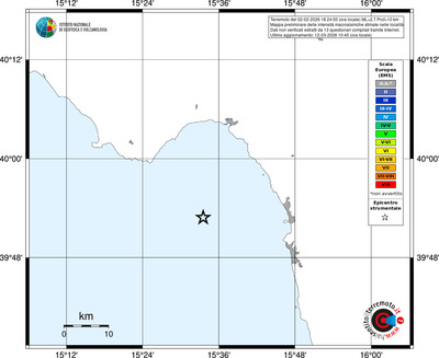 Mappa EMS - territori località