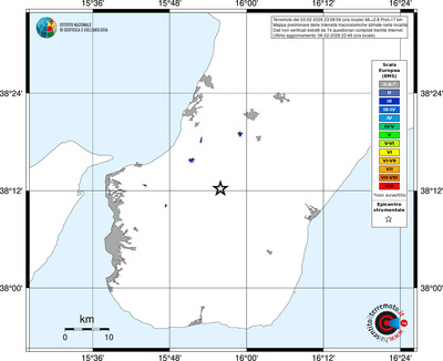 Mappa EMS - territori località