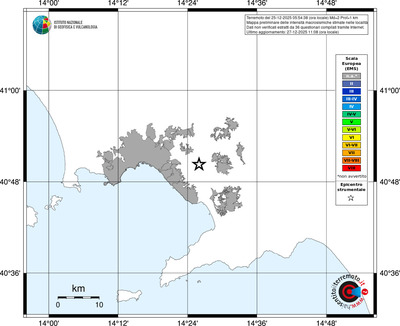 Mappa EMS - territori località