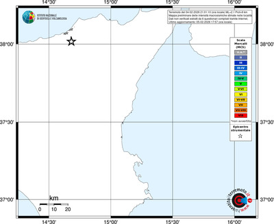 Mappa MCS - territori località