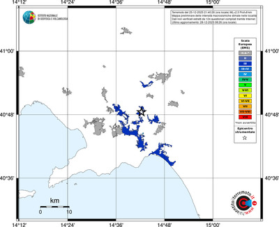 Mappa EMS - territori località
