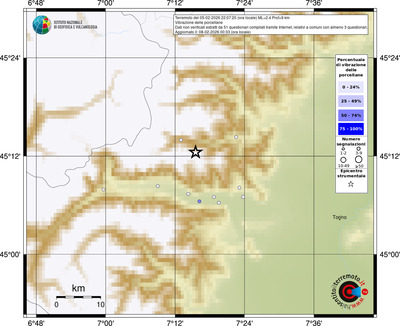 Mappa comuni con almeno 3 questionari