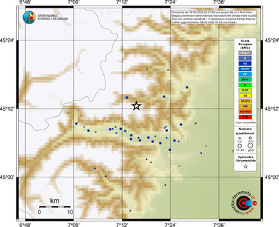 Mappa EMS - località